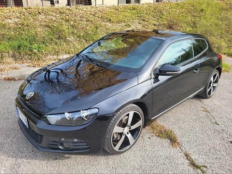 Usata VW Scirocco 200 CV (147 kW) 2008 Nero Coupé