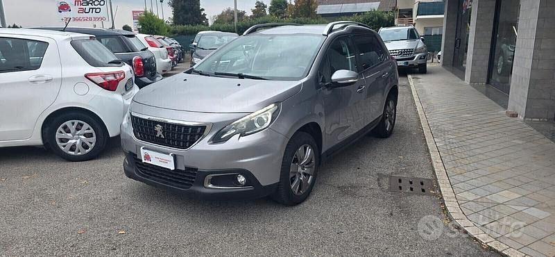 Usata Peugeot 2008 75 CV (55 kW) 2018 Grigio SUV