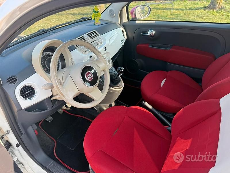 Usata Fiat 500 2008 Bianco Utilitaria