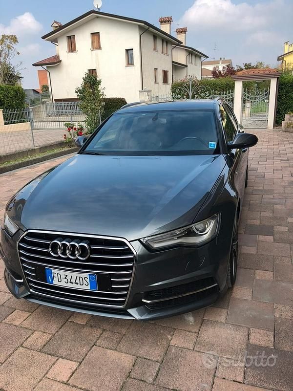 Grigio Usata 2015 Audi A6 Tre volumi | 15.000 € (Buon prezzo) - Immagine 1/4