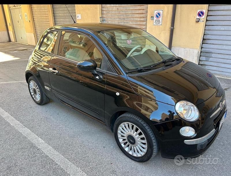 Usata Fiat 500 69 CV (50 kW) 2009 Nero Berlina