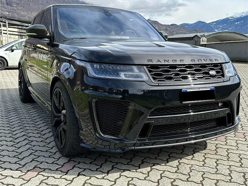 Usata Land Rover Range Rover Sport SVR 575 CV (422 kW) 2021 Nero SUV