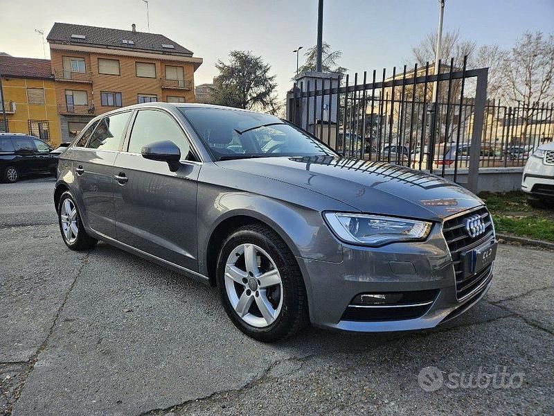 Usata Audi A3 Ambition 150 CV (110 kW) 2013 Grigio Berlina