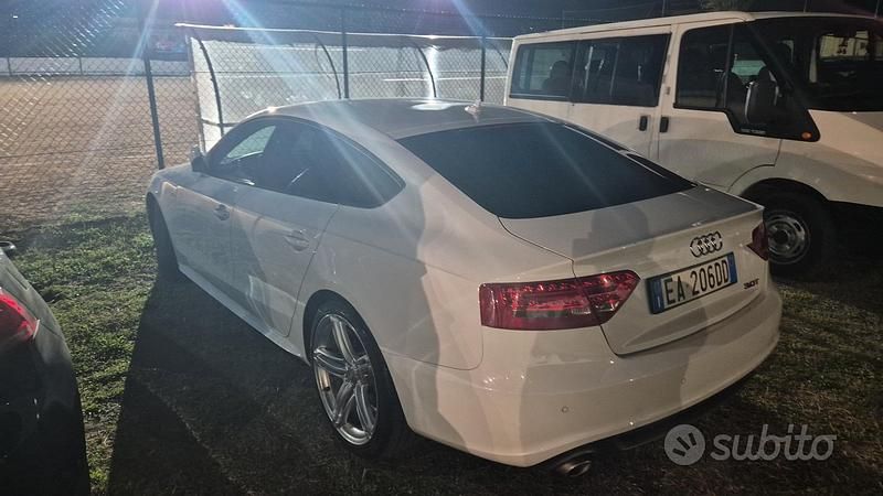 Usata Audi A5 249 CV (183 kW) 2010 Bianco Coupé