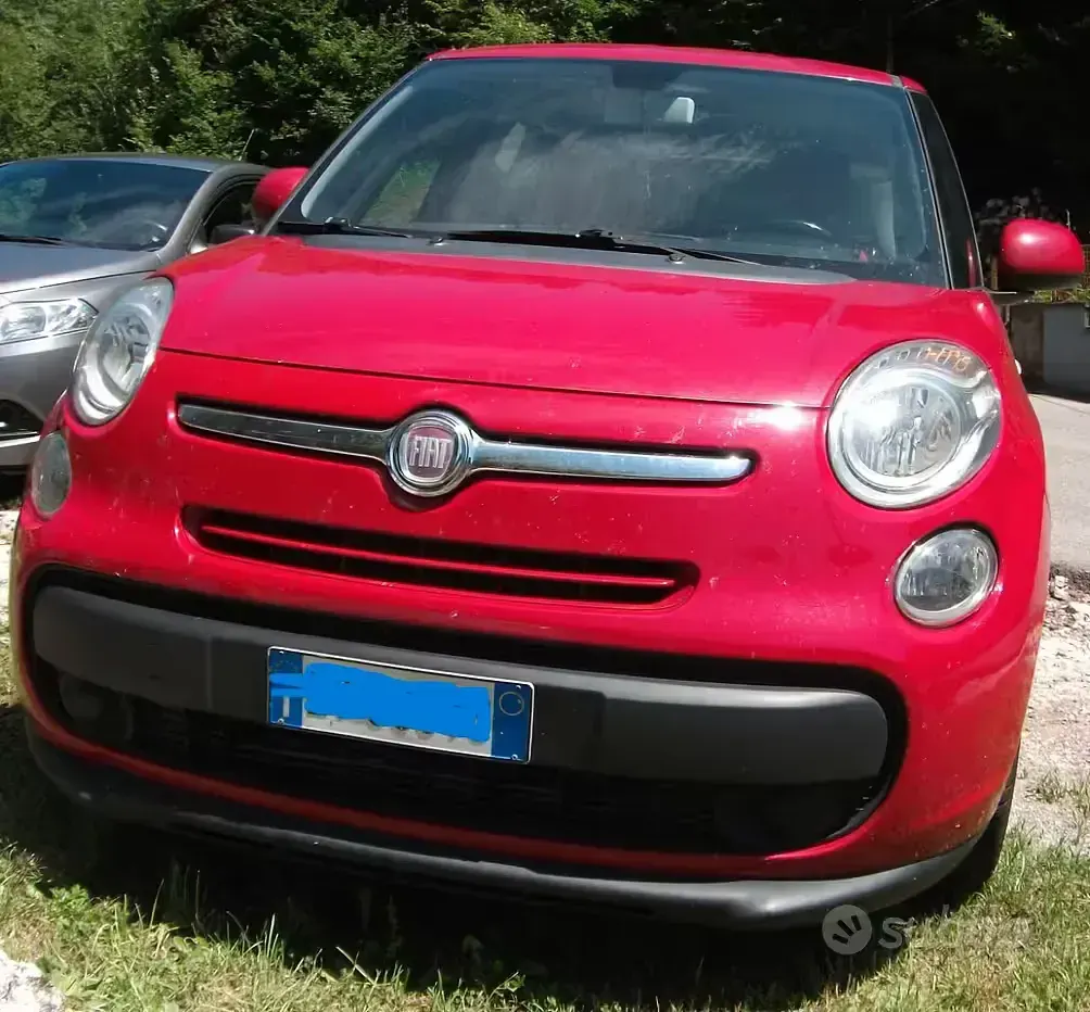 Usata Fiat 500L 85 CV (62 kW) 2014 Rosso Monovolume