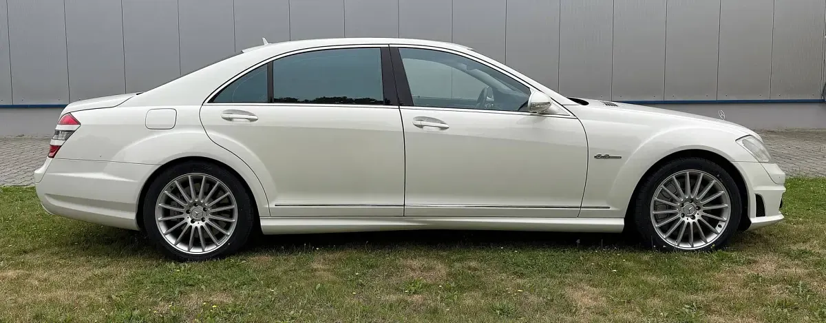 Usata Mercedes S63 AMG AMG 525 CV (386 kW) 2007 Bianco Berlina