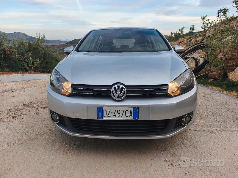 Usata VW Golf VI 110 CV (80 kW) 2009 Grigio Utilitaria