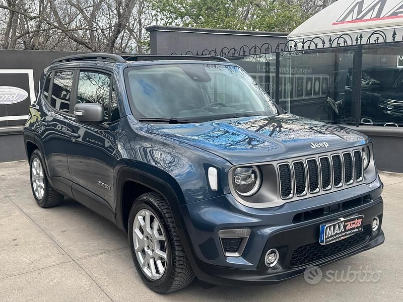 Usata Jeep Renegade Limited 131 CV (96 kW) 2021 Blu/azzurro SUV