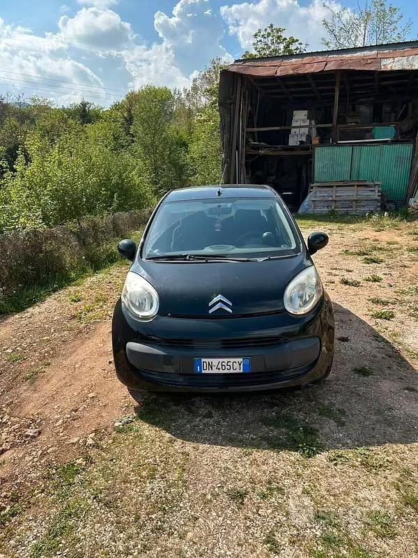 Usata Citroën C1 55 CV (40 kW) 2008 Nero Utilitaria