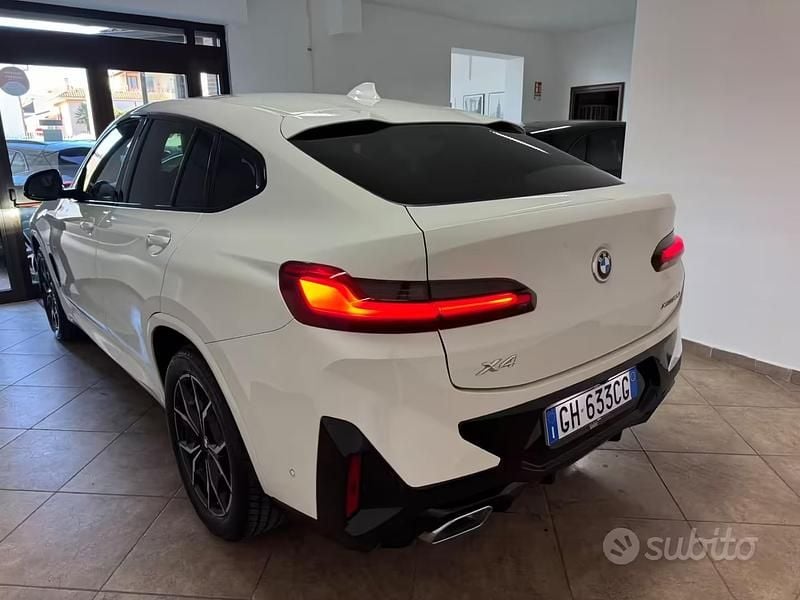 Usata BMW X4 M Sport 190 CV (139 kW) 2022 Bianco SUV