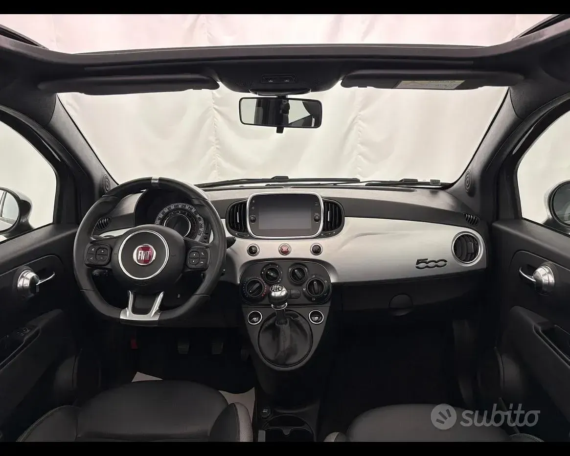 Usata Fiat 500C Connect 70 CV (51 kW) 2021 Grigio Cabrio