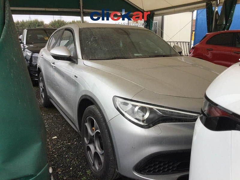 Usata Alfa Romeo Stelvio 190 CV (139 kW) 2021 Grigio SUV