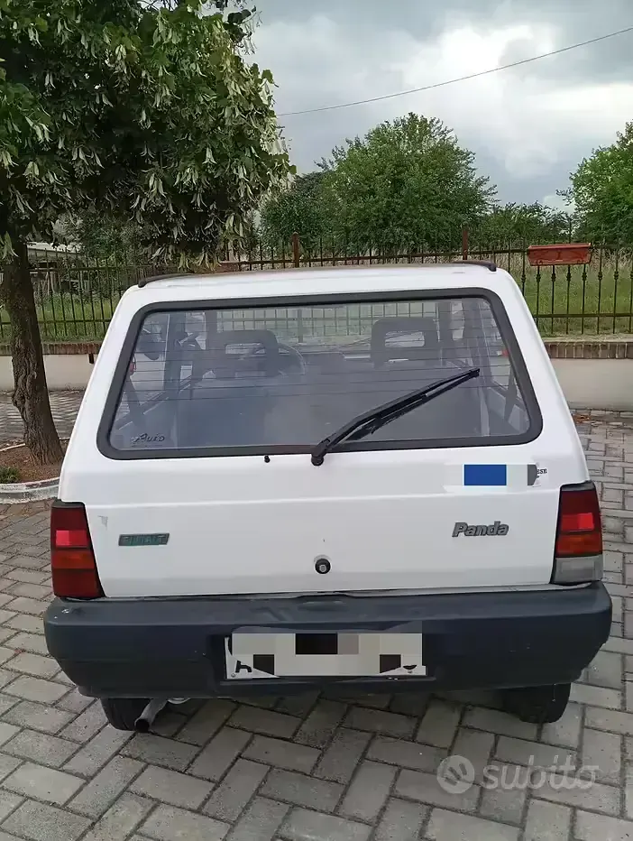 Usata Fiat Panda 45 CV (33 kW) 1997 Bianco Berlina