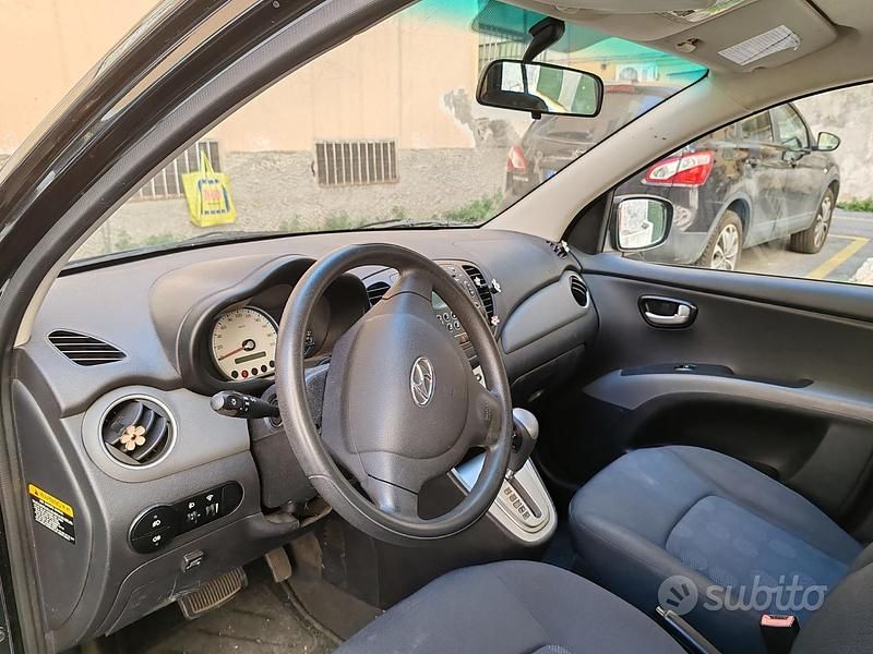 Usata Hyundai i10 65 CV (47 kW) 2010 Nero Utilitaria