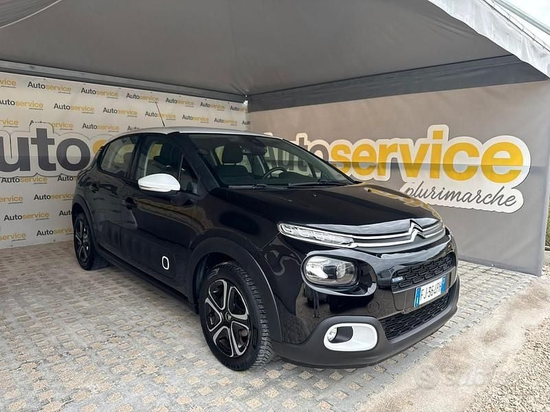 Usata Citroën C3 PureTech 82 CV (60 kW) 2017 Nero Berlina