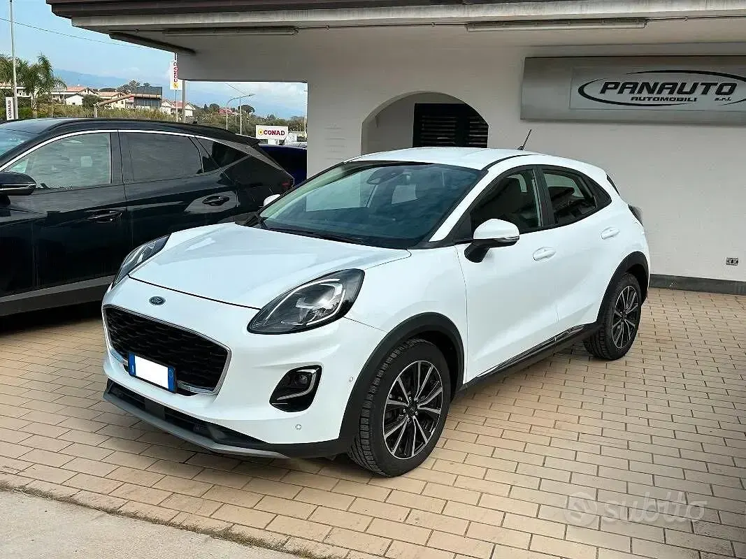 Usata Ford Puma Titanium 120 CV (88 kW) 2021 Bianco SUV