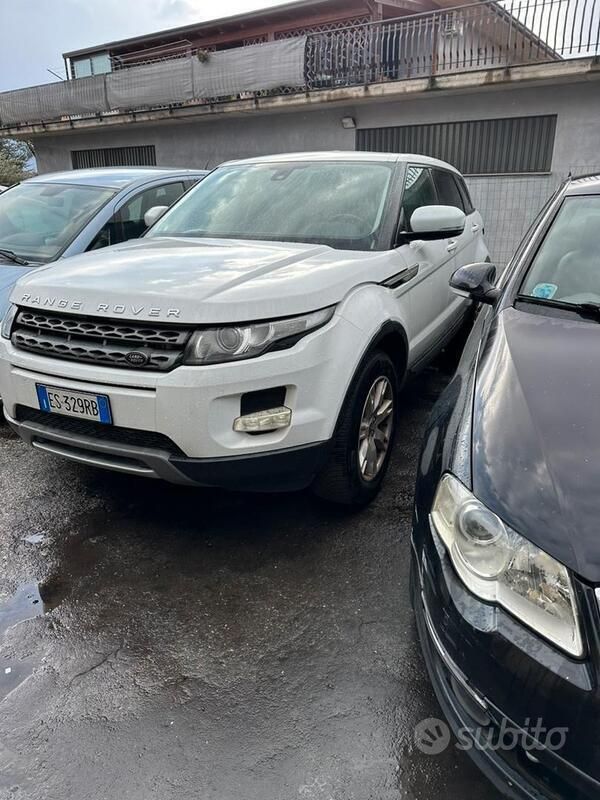 Bianco Usata 2013 Land Rover Range Rover evoque SUV | 9800 € (Buon prezzo) - Immagine 1/3