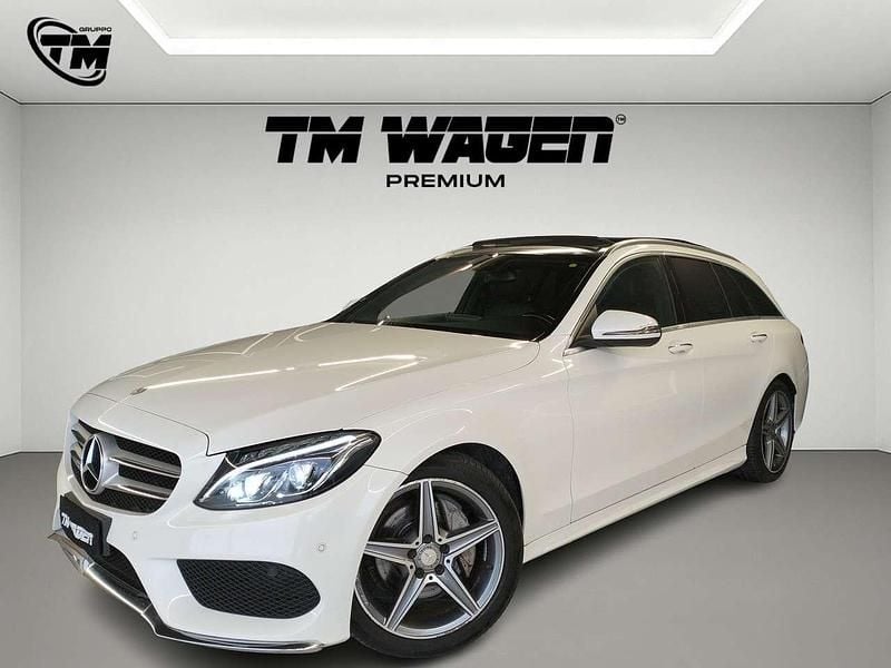 Usata Mercedes C220 Premium 170 CV (125 kW) 2017 Nero Station wagon