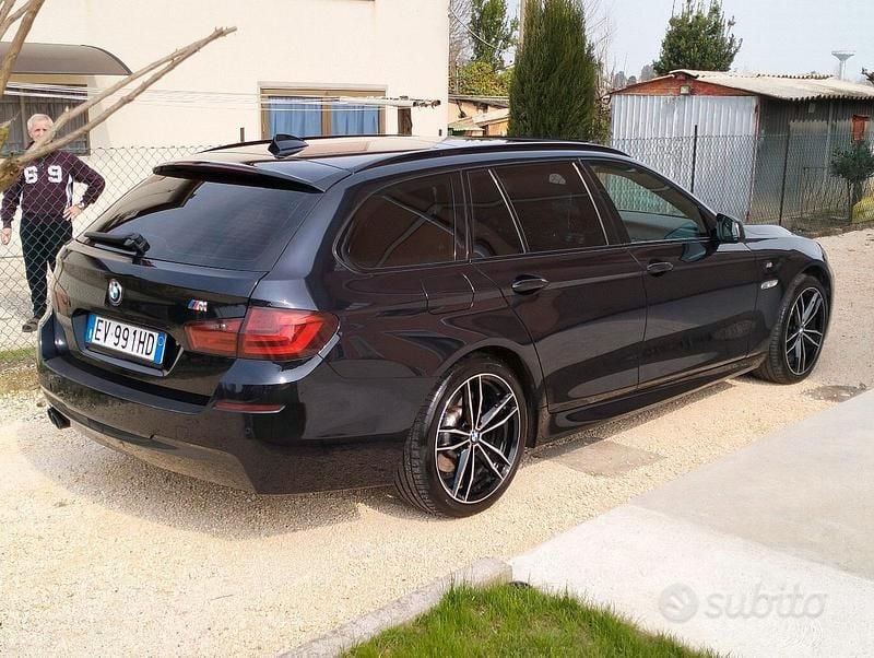 Usata BMW 525 M Sport 2013 Blu Berlina