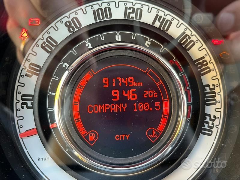 Usata Fiat 500 69 CV (50 kW) 2012 Bianco Utilitaria