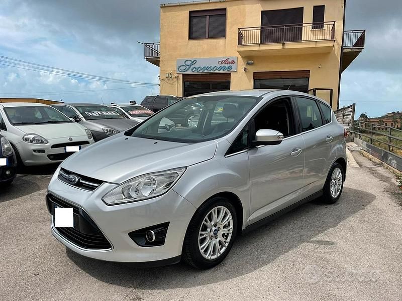 Bianco Usata 2015 Ford C-MAX Titanium Monovolume | 8000 € (Buon prezzo) - Immagine 1/4