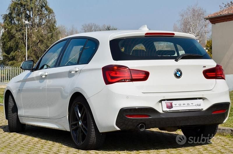Usata BMW 118 M Sport 150 CV (110 kW) 2018 Bianco Utilitaria