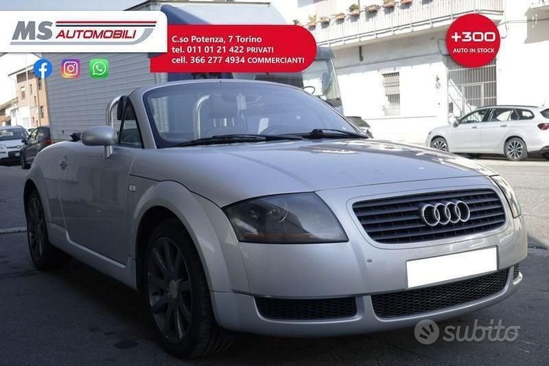 Usata Audi TT Roadster 180 CV (132 kW) 2000 Argento Cabrio