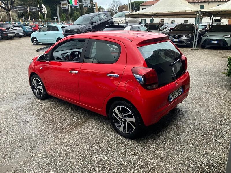 Usata Peugeot 108 Allure 72 CV (52 kW) 2021 Rosso Berlina
