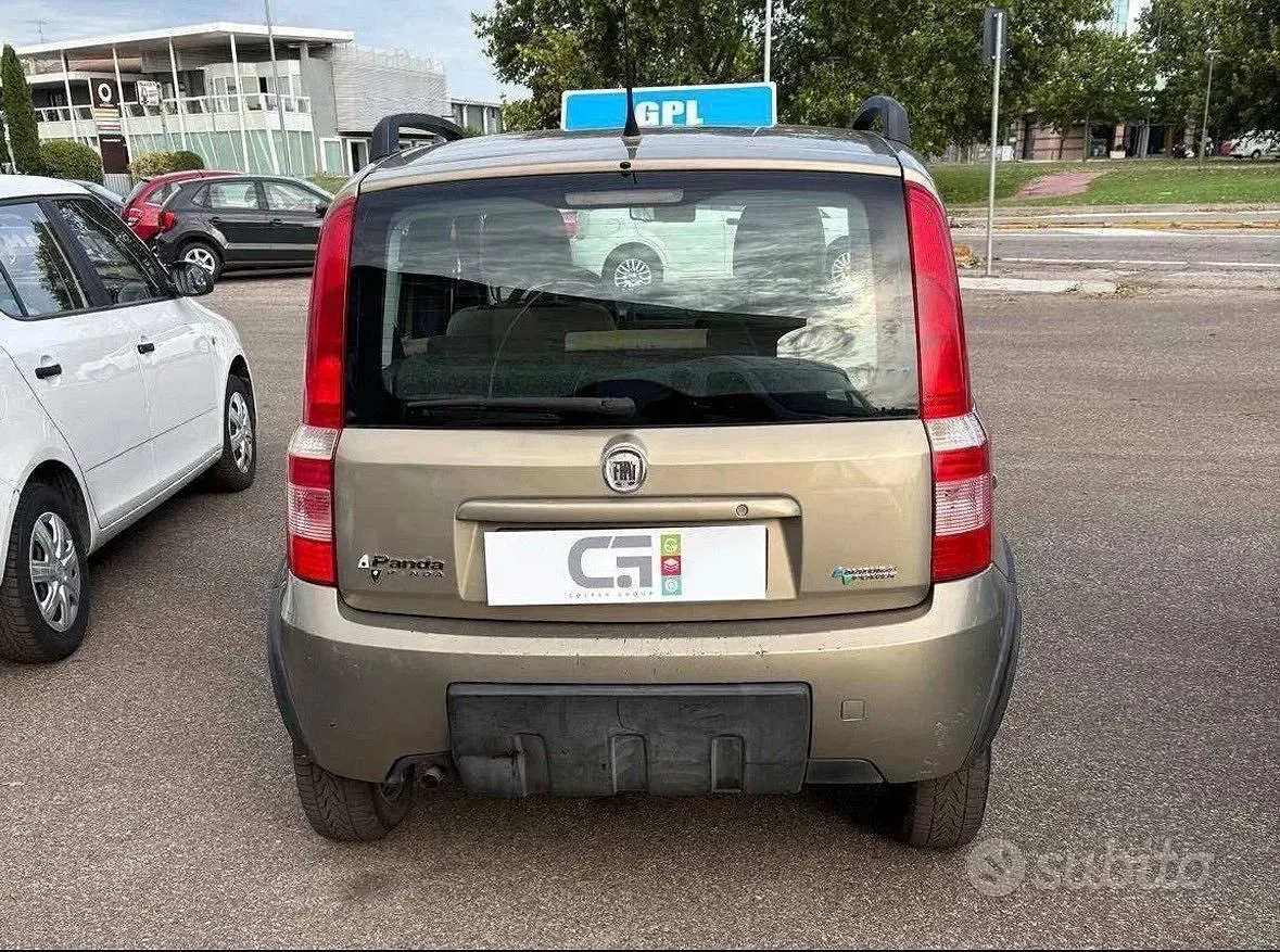 Usata Fiat Panda Climbing 60 CV (44 kW) 2008 Bronzo Utilitaria