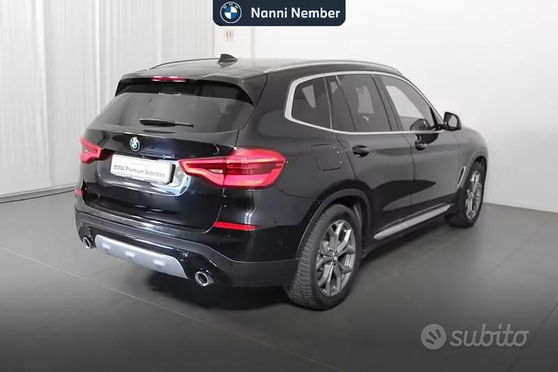 Usata BMW X3 xLine 190 CV (139 kW) 2021 Nero SUV