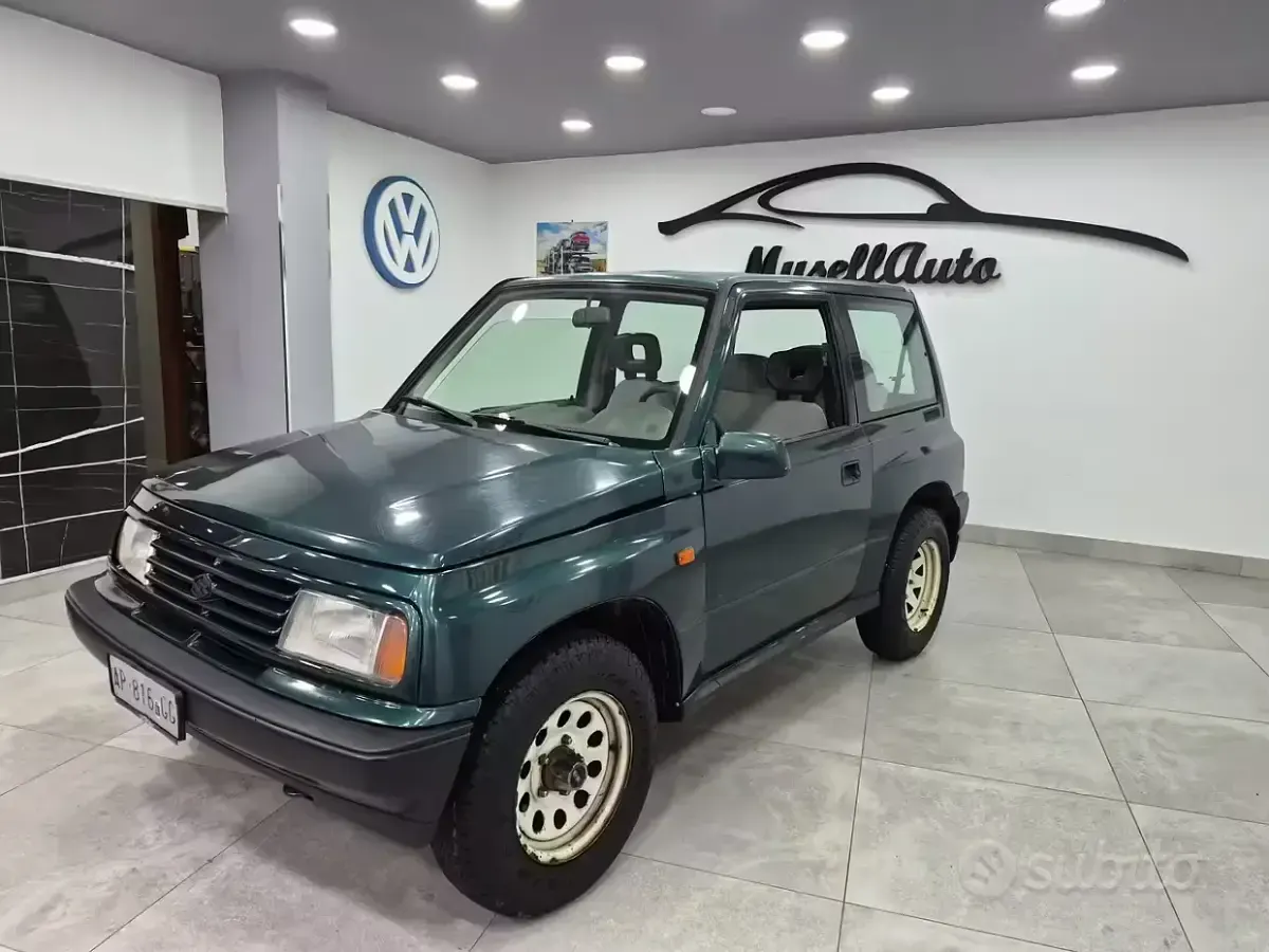 Usata Suzuki Vitara 96 CV (70 kW) 1997 Verde Station wagon