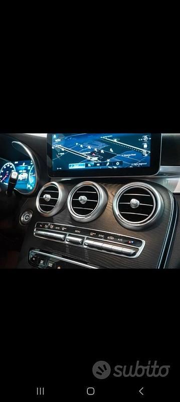 Usata Mercedes GLC220 Premium Plus 194 CV (142 kW) 2021 Blu SUV