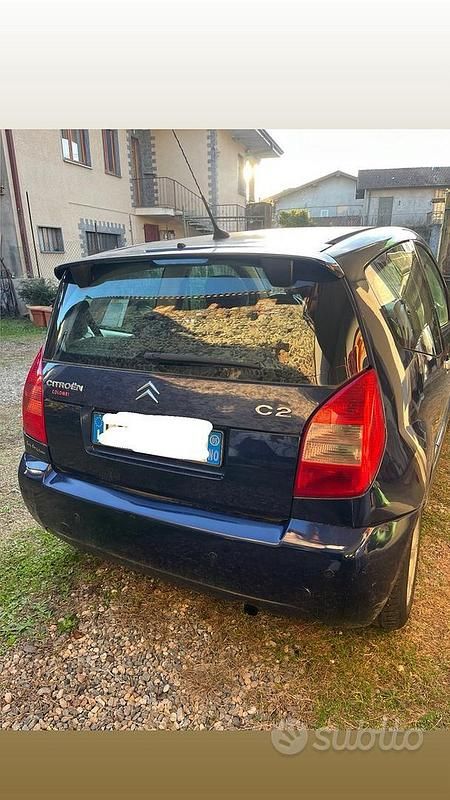 Usata Citroën C2 2005 Blu Utilitaria