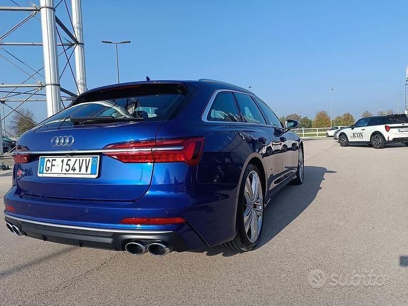 Usata Audi S6 Sport 344 CV (253 kW) 2021 Blu Station wagon