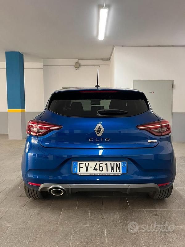 Usata Renault Clio V RS Line 131 CV (96 kW) 2019 Blu Berlina