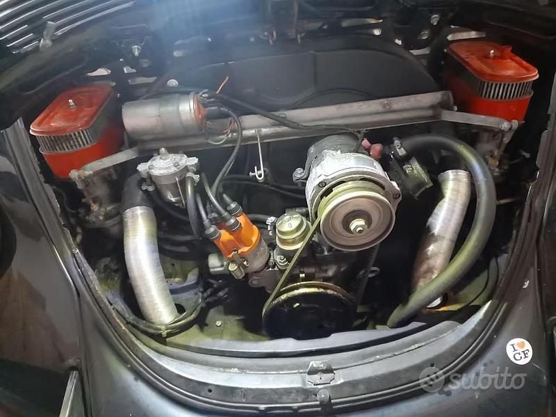 Usata VW Käfer 1970 Nero Cabrio