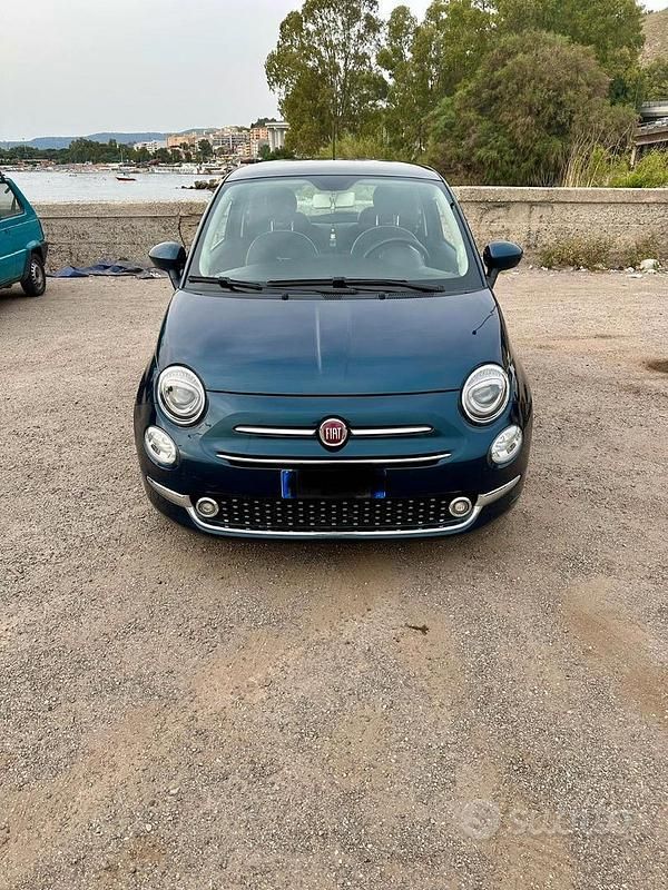 Blu Usata 2018 Fiat 500 Tre volumi | 9500 € (Buon prezzo) - Immagine 1/4