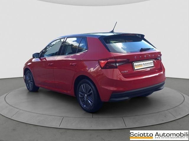 Usata Skoda Fabia Style 110 CV (80 kW) 2022 Rosso Utilitaria