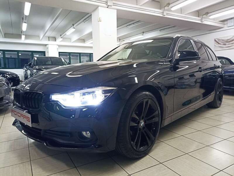 Usata BMW 318 150 CV (110 kW) 2016 Nero Station wagon