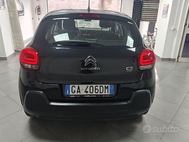 Usata Citroën C3 Feel 101 CV (74 kW) 2020 Nero Berlina