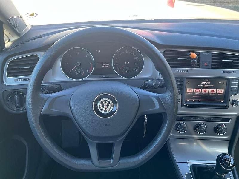 Usata VW Golf VII Trendline 90 CV (66 kW) 2016 Argento Berlina