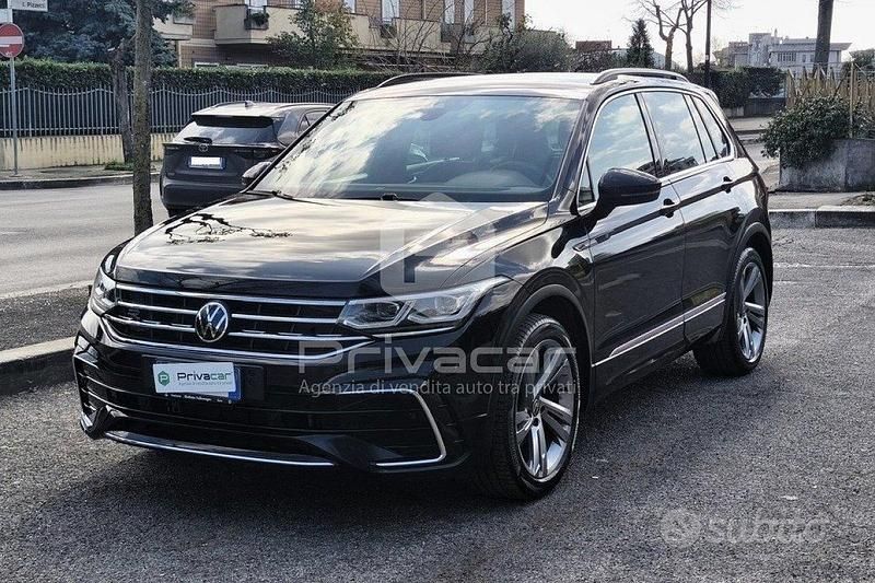 Usata VW Tiguan R-line 150 CV (110 kW) 2023 Nero SUV