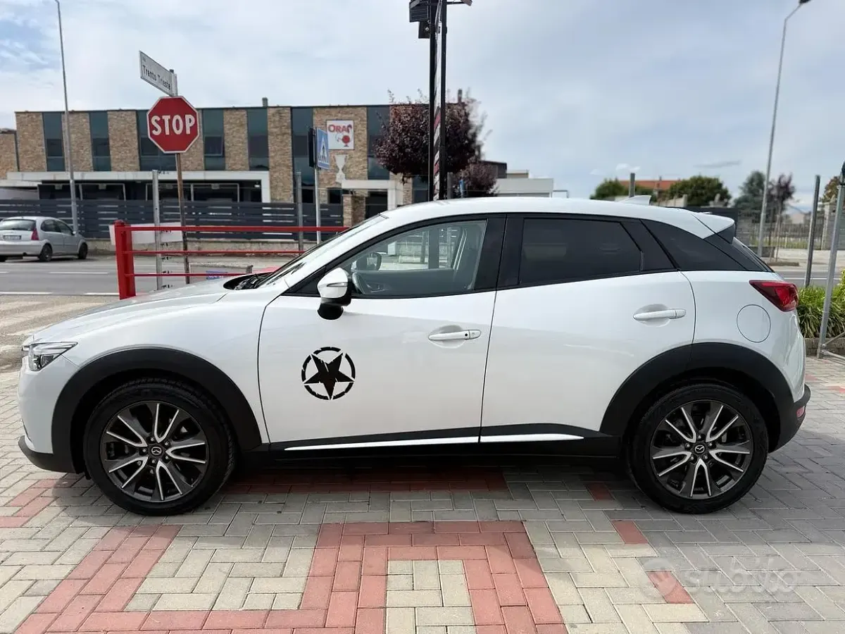 Usata Mazda CX-3 Exceed 105 CV (77 kW) 2017 Grigio SUV