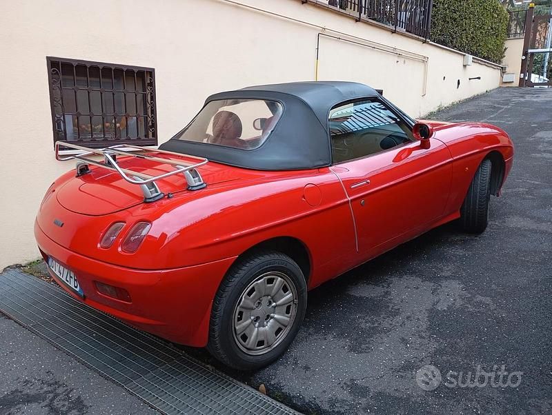 Usata Fiat Barchetta 131 CV (96 kW) 1997 Rosso Cabrio