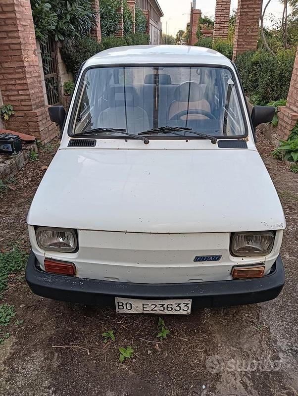 Usata Fiat 126 25 CV (18 kW) 1989 Bianco Utilitaria