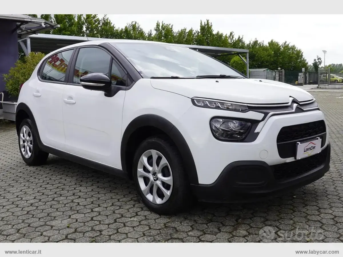 Usata Citroën C3 Business Class 102 CV (75 kW) 2021 Bianco Utilitaria
