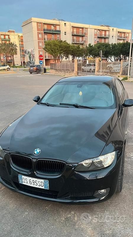 Usata BMW 320 2008 Nero Coupé
