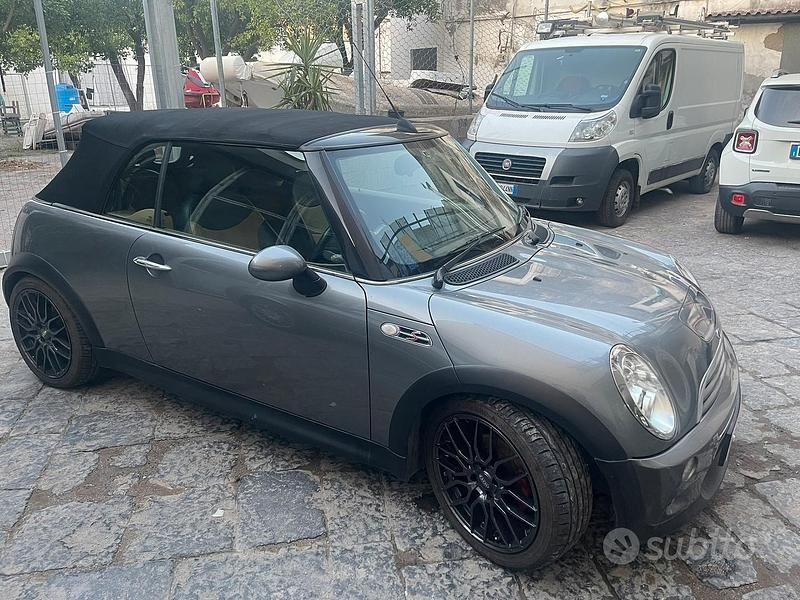Usata Mini Cooper S Cabriolet 170 CV (125 kW) 2007 Grigio Cabrio