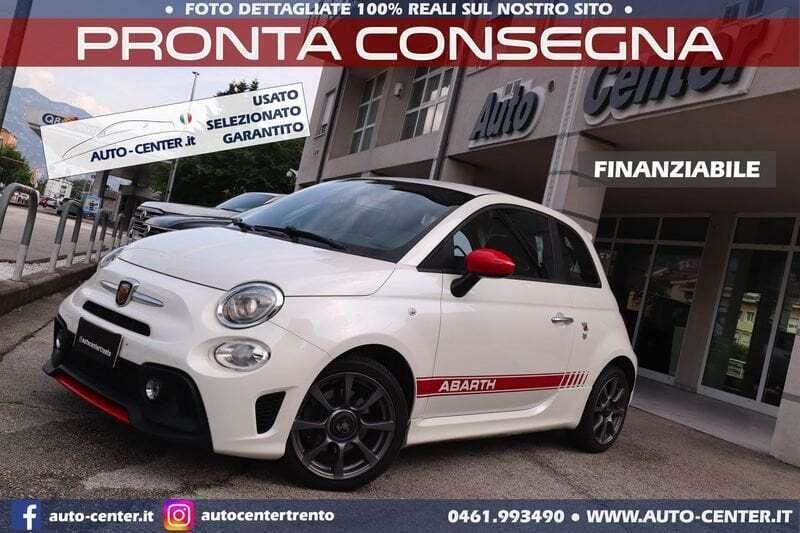 Usata Abarth 595 145 CV (106 kW) 2018 Bianco Utilitaria