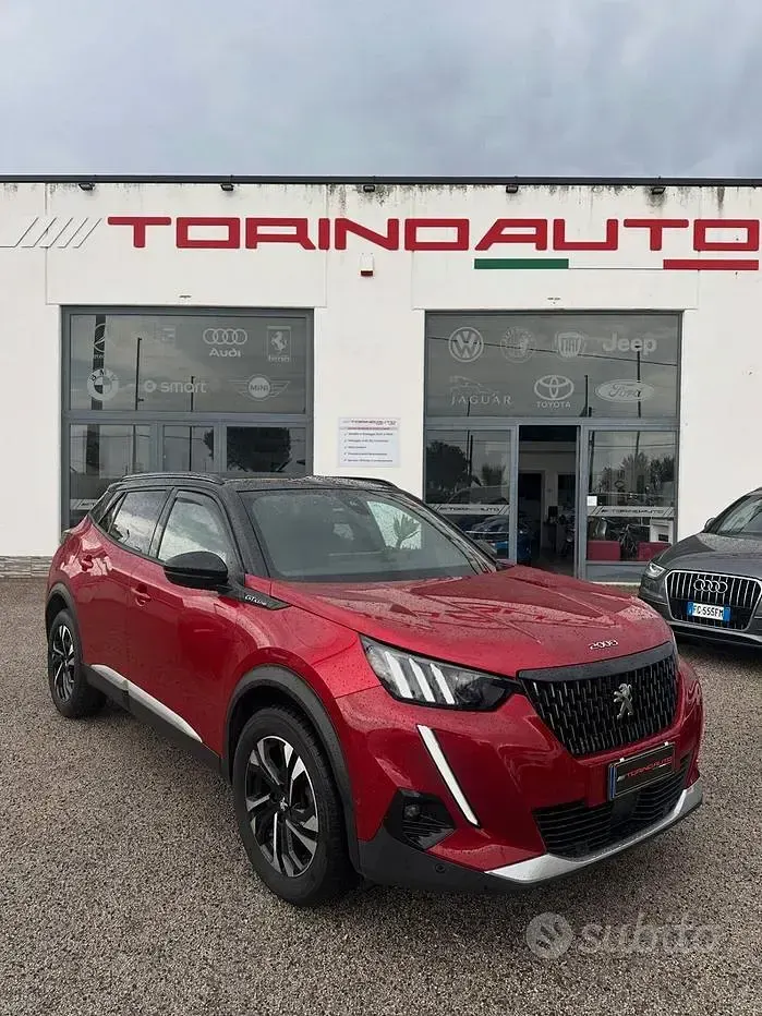 Usata Peugeot 2008 GT-line 131 CV (96 kW) 2020 Rosso SUV
